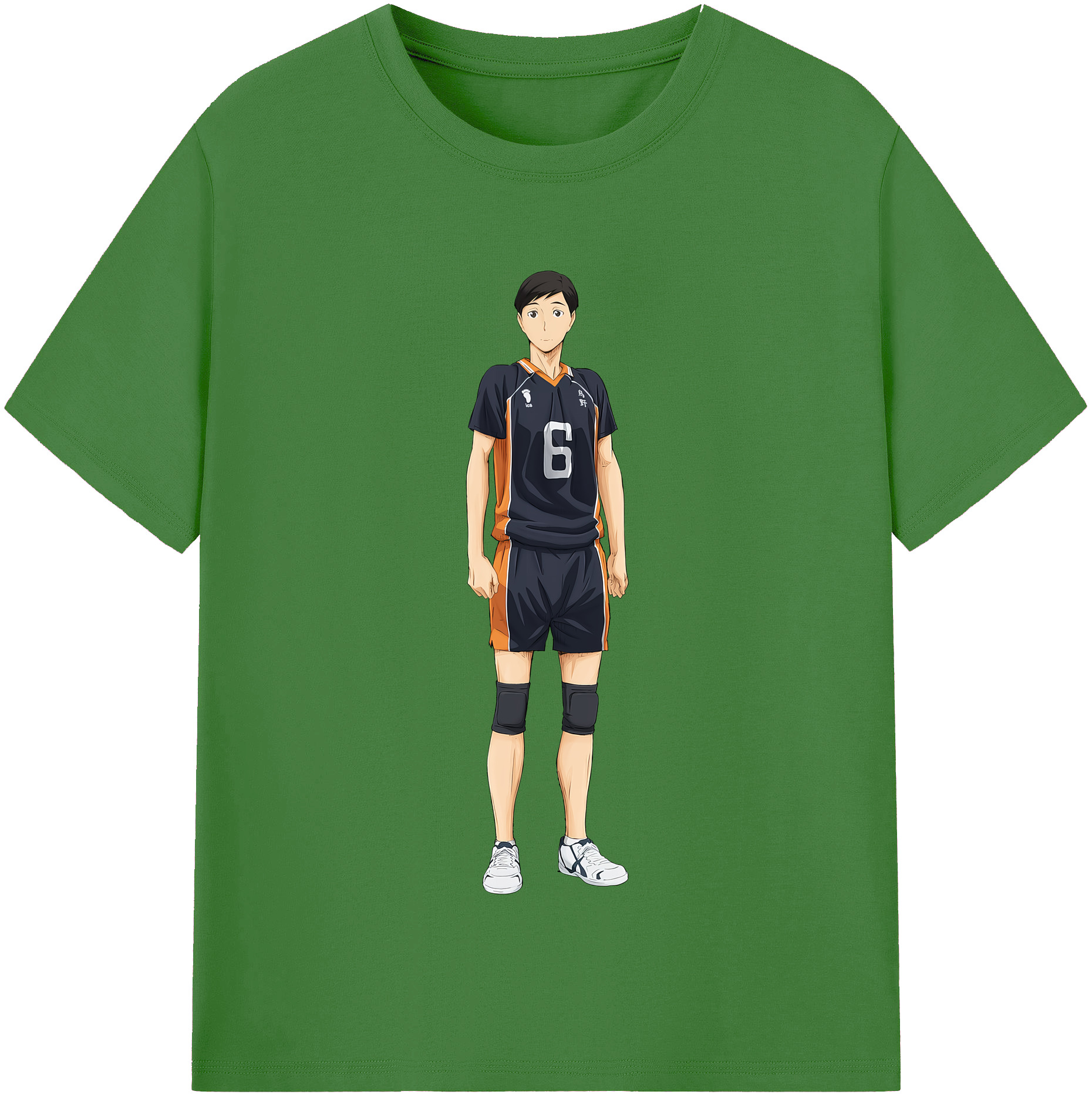 （画像用） ハイキュー!! Haikyu!! レディースカジュアルプリントTシャツ（綿100％）